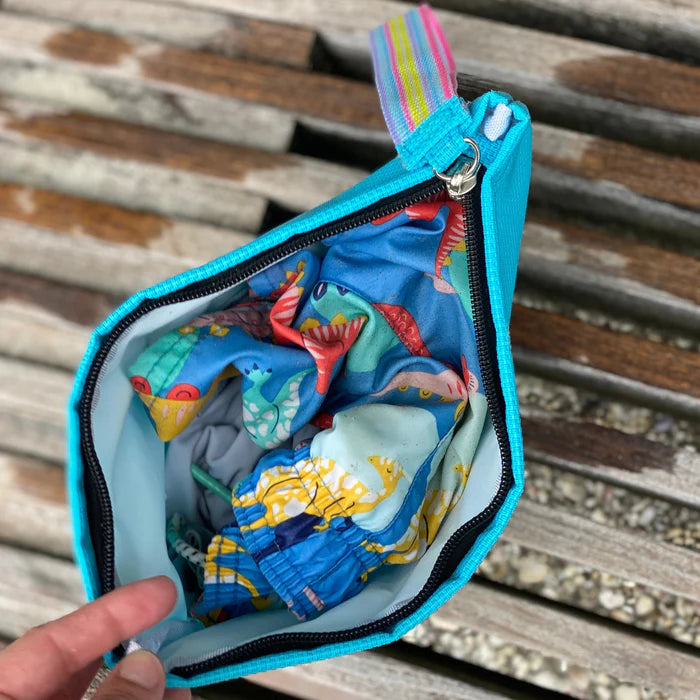 Cabana Clutch - Woven Wristlet-Bags-Podos Boutique, a Women's Fashion Boutique Located in Calera, AL