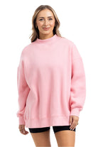 Essential Mockneck Sweatshirt-Sweatshirts-Podos Boutique, a Women's Fashion Boutique Located in Calera, AL