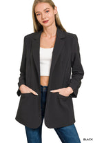 Classic Boyfriend Blazer-Blazers-Podos Boutique, a Women's Fashion Boutique Located in Calera, AL
