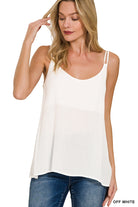 Cami Tank-Tank Tops-Podos Boutique, a Women's Fashion Boutique Located in Calera, AL