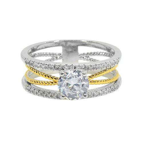 Maya J Modern Classic Ring-Jewelry-Podos Boutique, a Women's Fashion Boutique Located in Calera, AL