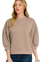 Scuba Dolman Top-Fashion Tops-Podos Boutique, a Women's Fashion Boutique Located in Calera, AL