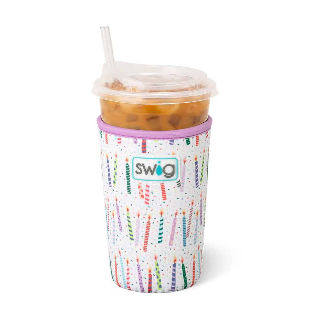 Swig Iced Coolie Medium 22-28oz-Drinkware-Podos Boutique, a Women's Fashion Boutique Located in Calera, AL