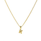 Savy Mini Initial Necklace-Podos Boutique, a Women's Fashion Boutique Located in Calera, AL