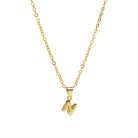 Savy Mini Initial Necklace-Podos Boutique, a Women's Fashion Boutique Located in Calera, AL