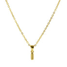 Savy Mini Initial Necklace-Podos Boutique, a Women's Fashion Boutique Located in Calera, AL