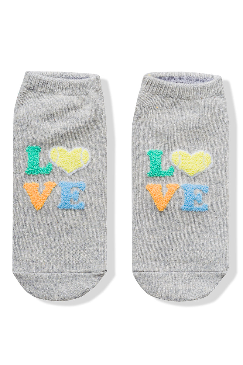 Love crew socks-Accessories-Podos Boutique, a Women's Fashion Boutique Located in Calera, AL