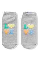 Love crew socks-Accessories-Podos Boutique, a Women's Fashion Boutique Located in Calera, AL