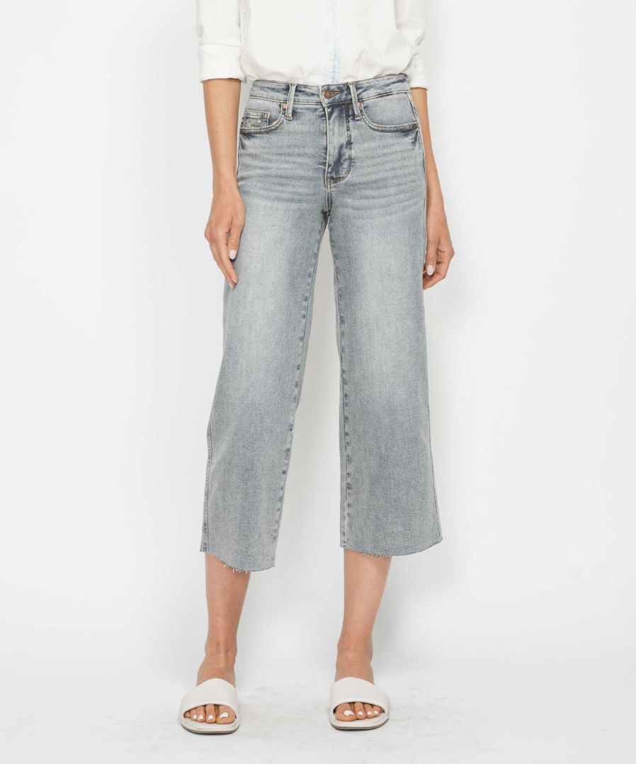 Tailored Blue Jeans-Jeans-Podos Boutique, a Women's Fashion Boutique Located in Calera, AL