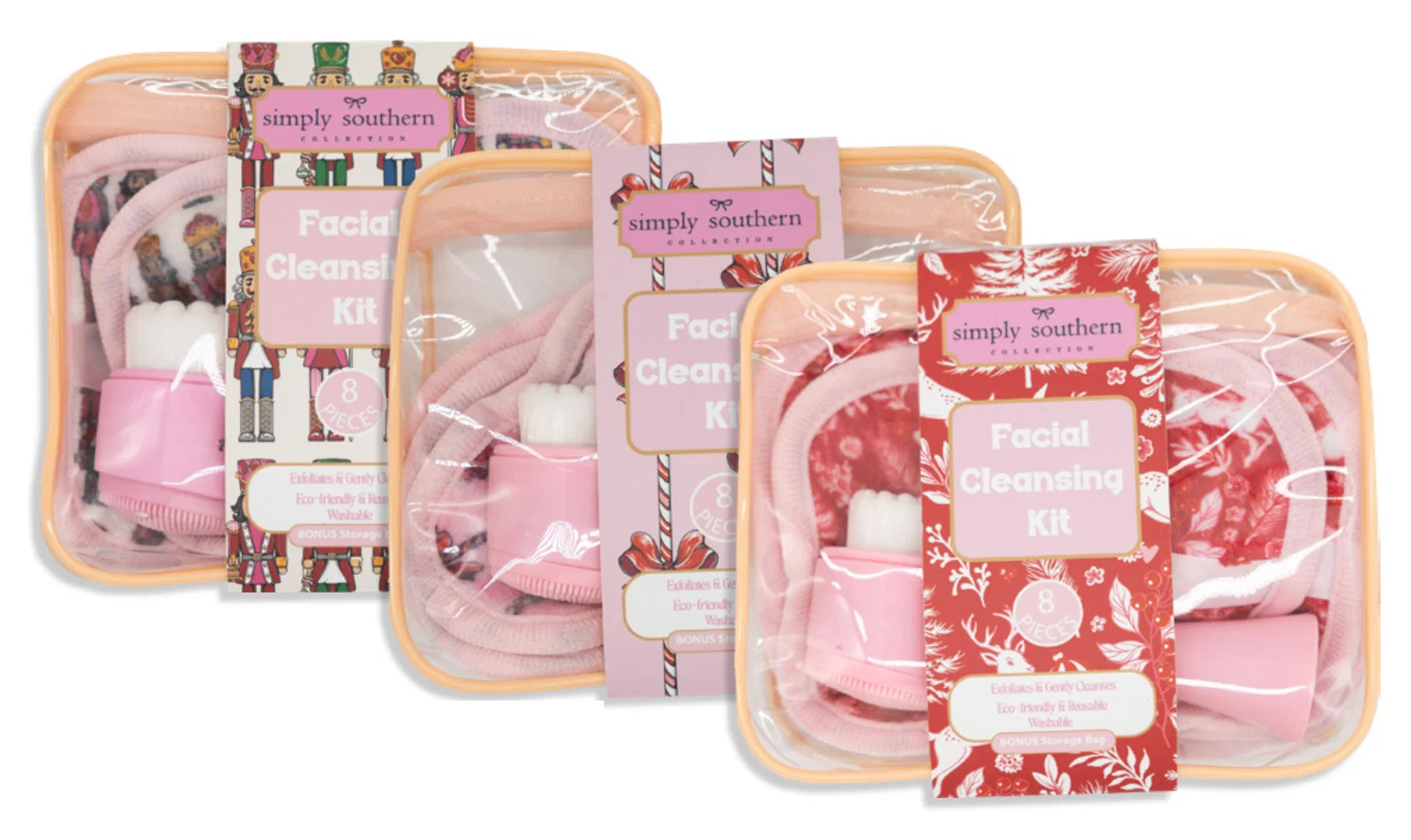 Simply Southern Facial Cleansing Kit-Beauty & Bath-Podos Boutique, a Women's Fashion Boutique Located in Calera, AL