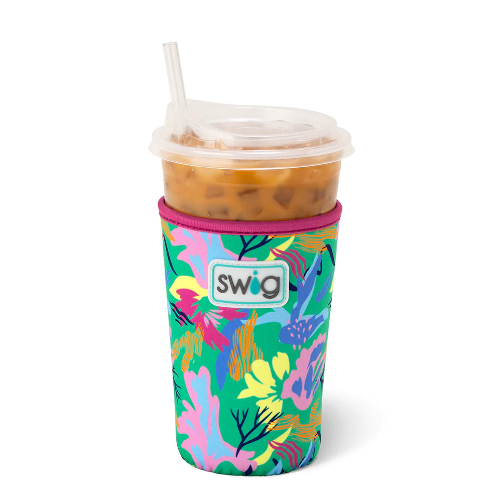 Swig Iced Coolie Medium 22-28oz-Drinkware-Podos Boutique, a Women's Fashion Boutique Located in Calera, AL