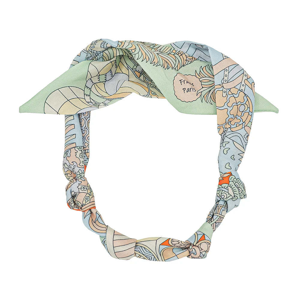 Knotted Scarf Necklace - No Charms-Jewelry-Podos Boutique, a Women's Fashion Boutique Located in Calera, AL