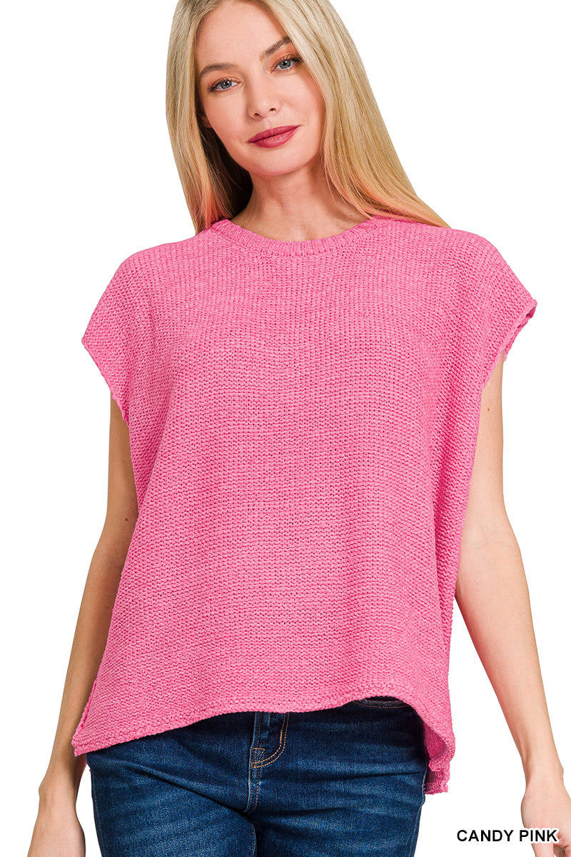 Time To Go Sweater Vest-Fashion Tops-Podos Boutique, a Women's Fashion Boutique Located in Calera, AL