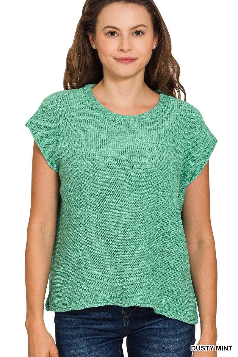 Time To Go Sweater Vest-Fashion Tops-Podos Boutique, a Women's Fashion Boutique Located in Calera, AL