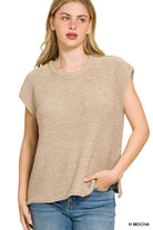 Time To Go Sweater Vest-Fashion Tops-Podos Boutique, a Women's Fashion Boutique Located in Calera, AL