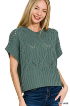 Timeless Knit Sweater-Sweaters-Podos Boutique, a Women's Fashion Boutique Located in Calera, AL