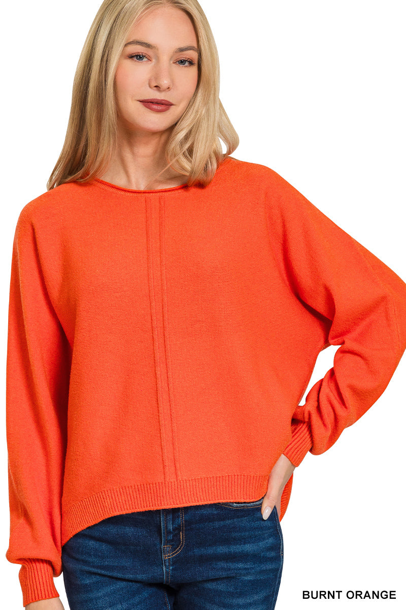 The Bonfire Basic-Long Sleeves-Podos Boutique, a Women's Fashion Boutique Located in Calera, AL