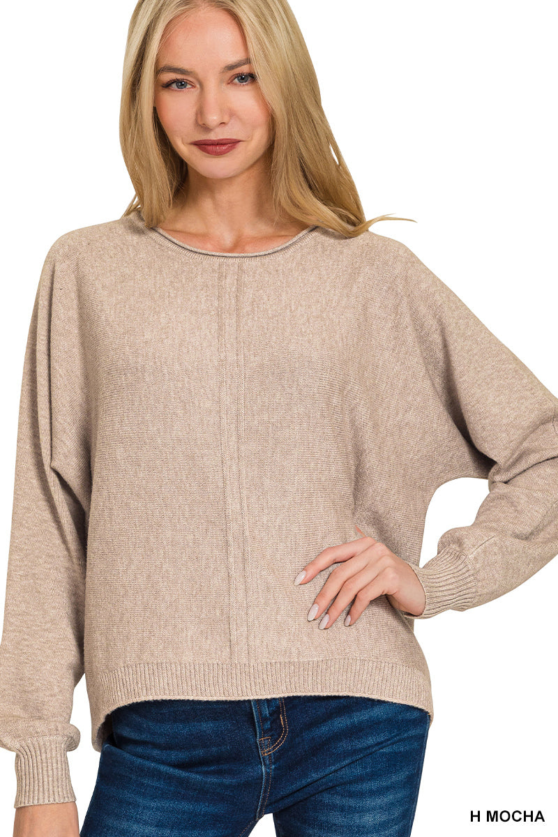 The Bonfire Basic-Sweaters-Podos Boutique, a Women's Fashion Boutique Located in Calera, AL