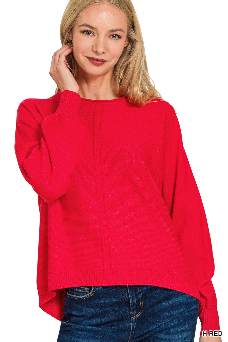The Bonfire Basic-Sweaters-Podos Boutique, a Women's Fashion Boutique Located in Calera, AL