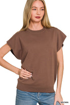 Viscose Round Neck Sweater-Fashion Tops-Podos Boutique, a Women's Fashion Boutique Located in Calera, AL