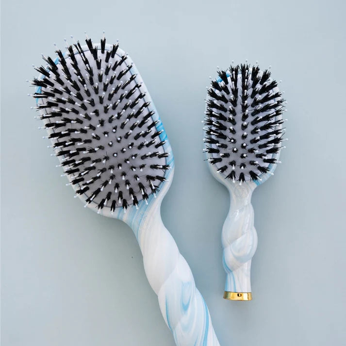 Boar Hair Brush - Mini Size-Hair Accessories-Podos Boutique, a Women's Fashion Boutique Located in Calera, AL