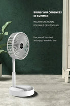 Telescopic Portable Folding Fan-Misc. Gifts-Podos Boutique, a Women's Fashion Boutique Located in Calera, AL