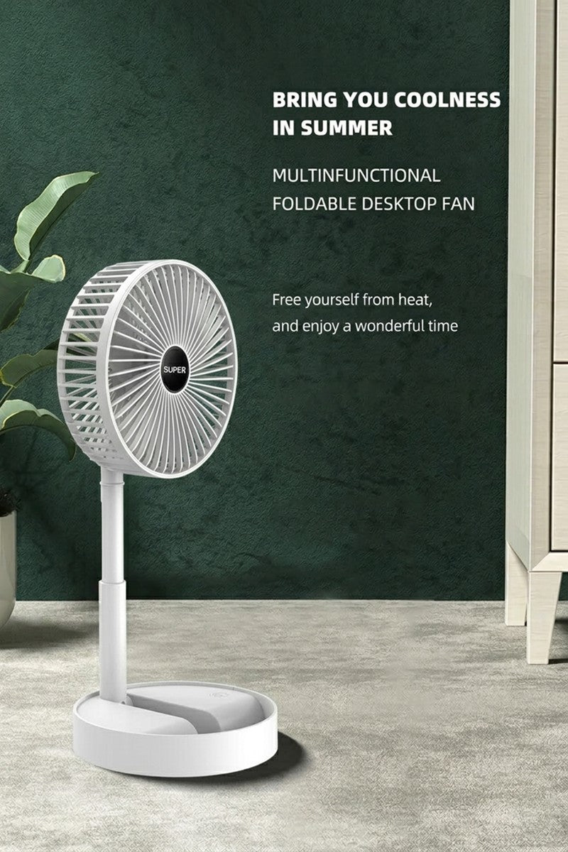 Telescopic Portable Folding Fan-Misc. Gifts-Podos Boutique, a Women's Fashion Boutique Located in Calera, AL