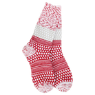 Holiday Gallery Textured Crew-Socks-Podos Boutique, a Women's Fashion Boutique Located in Calera, AL