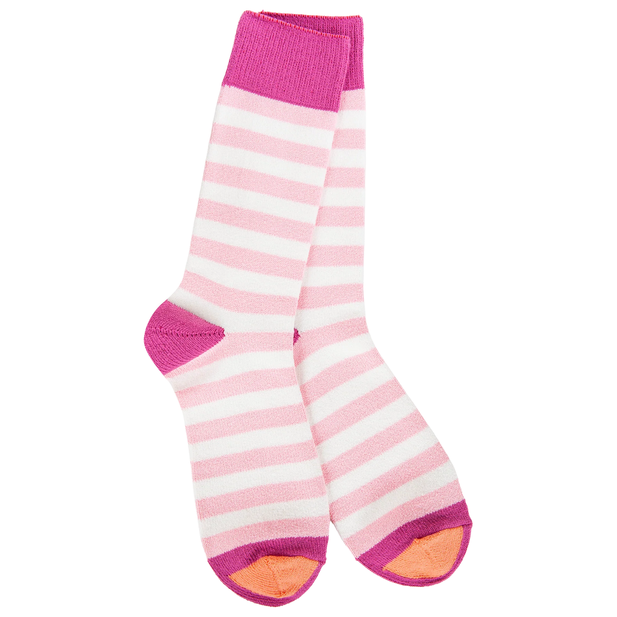 Weekend True Stripe Crew-Socks-Podos Boutique, a Women's Fashion Boutique Located in Calera, AL