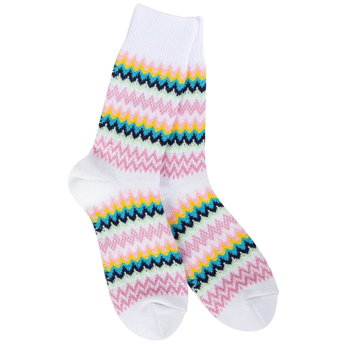Weekend Zig Crew-Socks-Podos Boutique, a Women's Fashion Boutique Located in Calera, AL