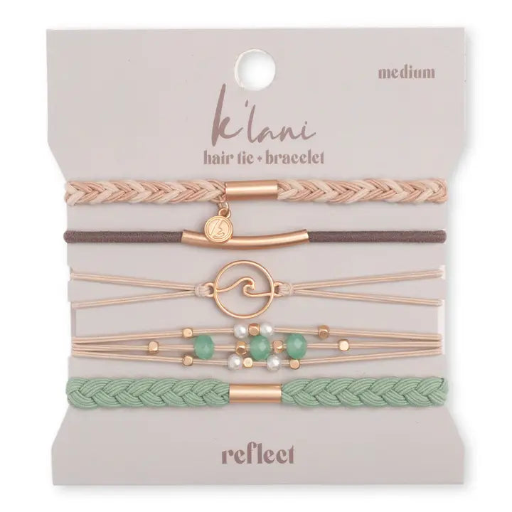 K'Lani Hair Tie Bracelets-Podos Boutique, a Women's Fashion Boutique Located in Calera, AL