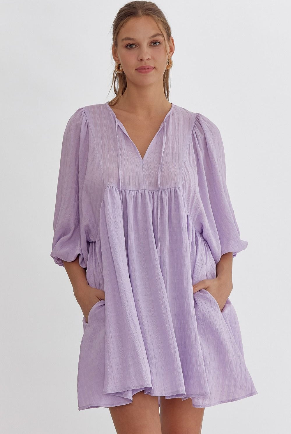 Emmie Lou Dress w/ Pockets-Short Dresses-Podos Boutique, a Women's Fashion Boutique Located in Calera, AL