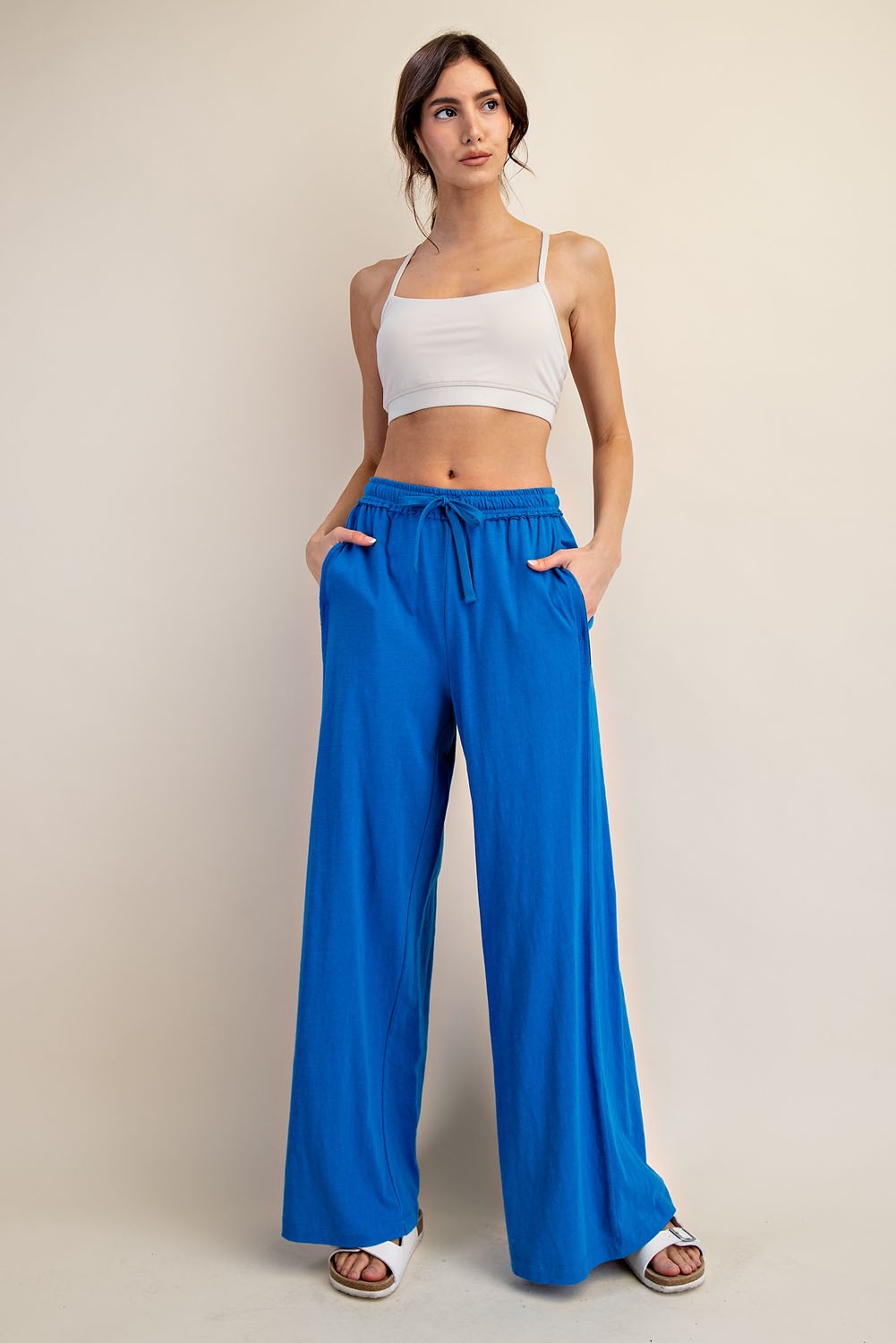 Rae Mode Slub Lounge Pants-Pants-Podos Boutique, a Women's Fashion Boutique Located in Calera, AL