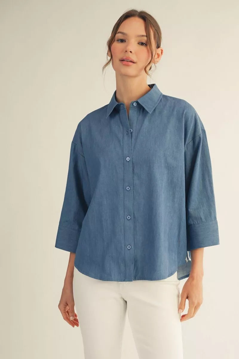 Fresh Start Top-Fashion Tops-Podos Boutique, a Women's Fashion Boutique Located in Calera, AL