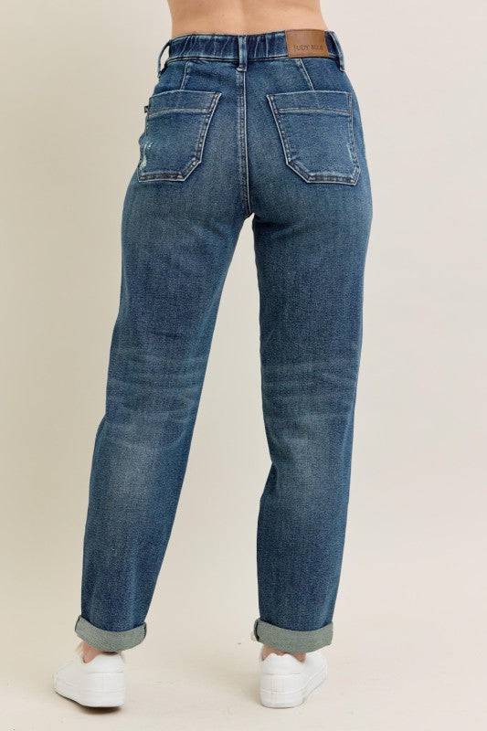 JB HW Vintage Jogger-Jeans-Podos Boutique, a Women's Fashion Boutique Located in Calera, AL