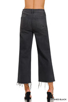 HR Washed Black Cropped Jean-Podos Boutique, a Women's Fashion Boutique Located in Calera, AL