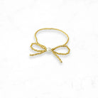 AC - Bow & Shell Bracelet-Jewelry-Podos Boutique, a Women's Fashion Boutique Located in Calera, AL