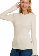 Long Sleeve Round Neck-Long Sleeves-Podos Boutique, a Women's Fashion Boutique Located in Calera, AL