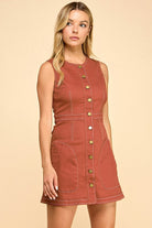 On The Same Page Dress-Short Dresses-Podos Boutique, a Women's Fashion Boutique Located in Calera, AL