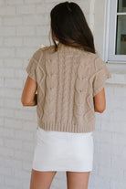 Simply Bow Knit Top-Podos Boutique, a Women's Fashion Boutique Located in Calera, AL