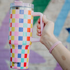 Katydid Tumbler Cup with Handle-Drinkware-Podos Boutique, a Women's Fashion Boutique Located in Calera, AL