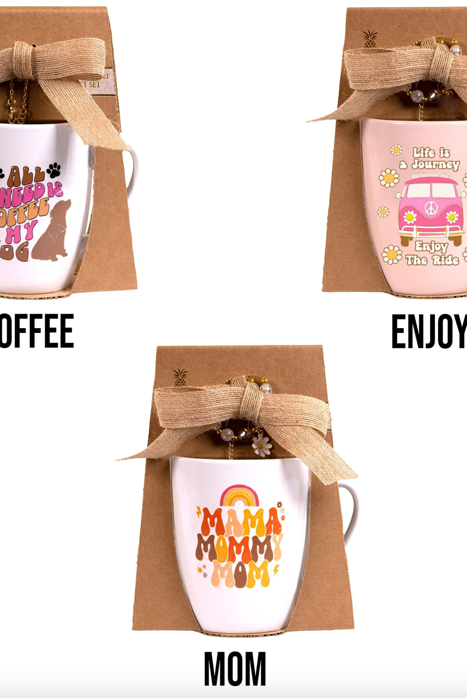 SS-Groovy Mug-Drinkware-Podos Boutique, a Women's Fashion Boutique Located in Calera, AL