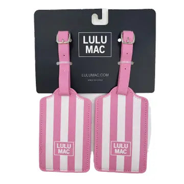 Lulu Mac Luggage Tag-Accessories-Podos Boutique, a Women's Fashion Boutique Located in Calera, AL