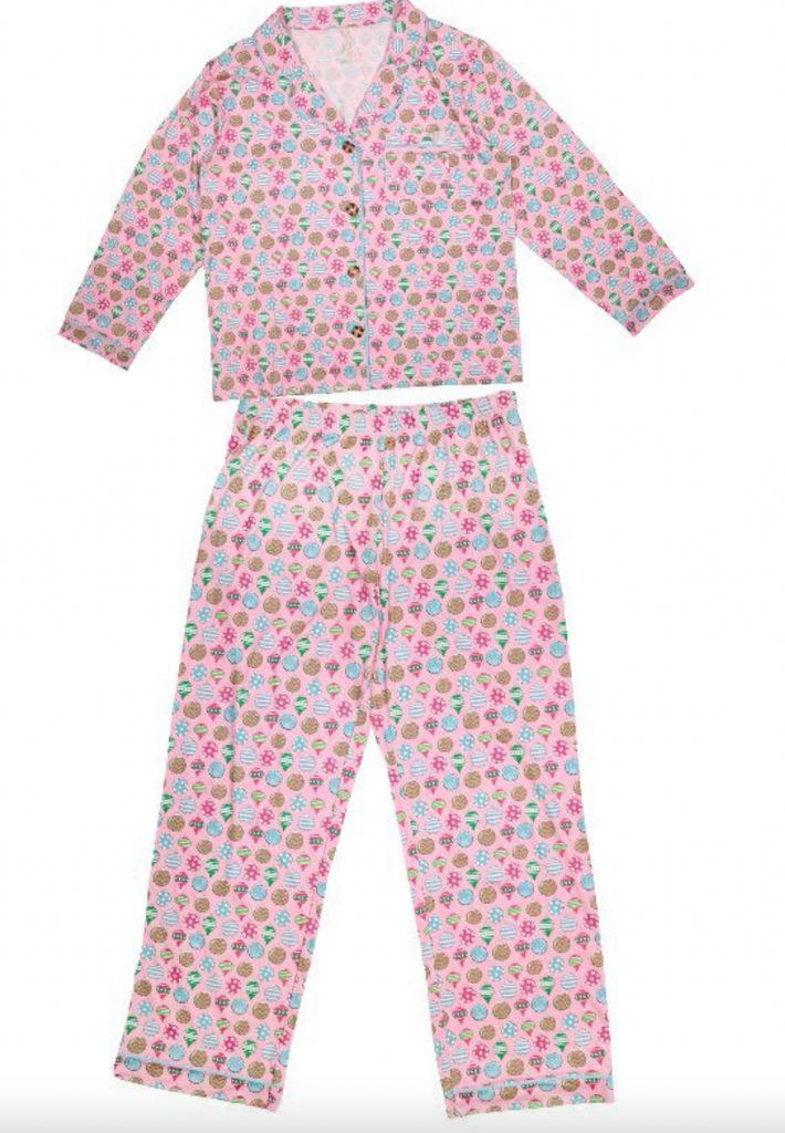 SS Pajama Set - Ornament-Boutique Items. - Boutique Apparel - Ladies-Podos Boutique, a Women's Fashion Boutique Located in Calera, AL