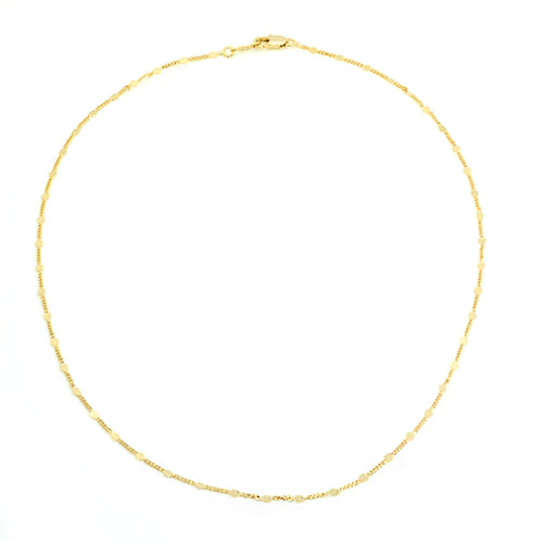 Birthstone Chain-Necklaces-Podos Boutique, a Women's Fashion Boutique Located in Calera, AL