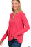 Claire Top-Long Sleeves-Podos Boutique, a Women's Fashion Boutique Located in Calera, AL