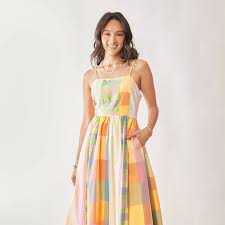 Over The Rainbow Dress-Midi Dresses-Podos Boutique, a Women's Fashion Boutique Located in Calera, AL