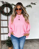 Christmas Meg Pullover Poncho-Sweaters-Podos Boutique, a Women's Fashion Boutique Located in Calera, AL