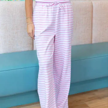 Lulu Mac Striped Pants-Pants-Podos Boutique, a Women's Fashion Boutique Located in Calera, AL