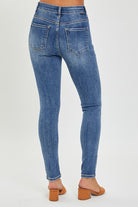 Mid Rise Ankle Skinny Jeans-Jeans-Podos Boutique, a Women's Fashion Boutique Located in Calera, AL